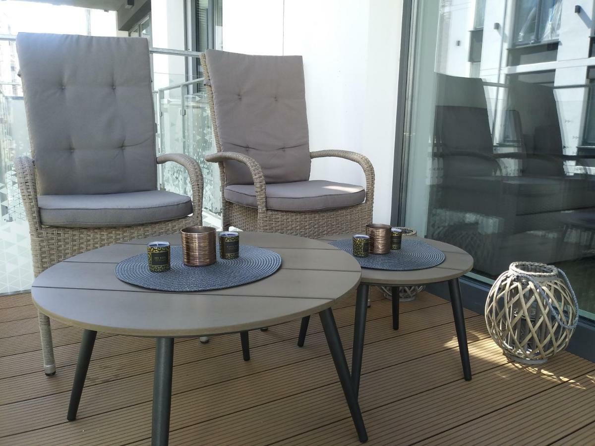 Apartament Z Wellness Nadmorskie Tarasy Kołobrzeg Exterior foto