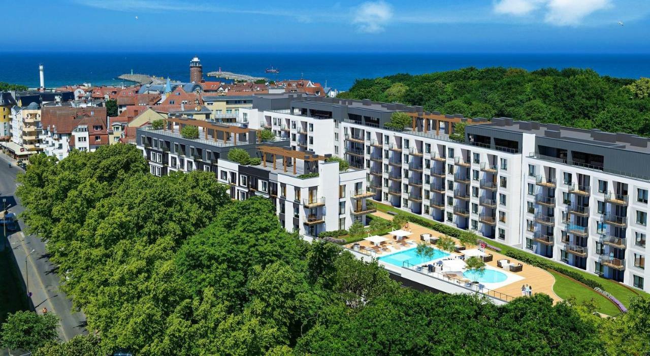 Apartament Z Wellness Nadmorskie Tarasy Kołobrzeg Exterior foto